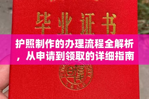 中原护照制作的办理流程全解析，从申请到领取的详细指南