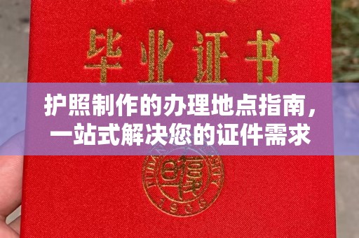 中原护照制作的办理地点指南，一站式解决您的证件需求