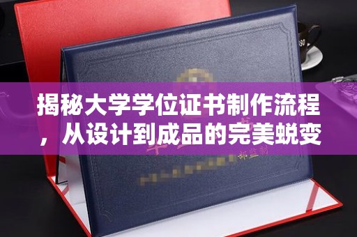 中原揭秘大学学位证书制作流程，从设计到成品的完美蜕变