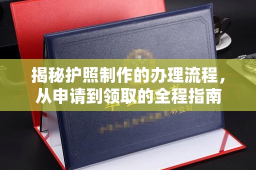 中原揭秘护照制作的办理流程，从申请到领取的全程指南