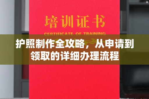 中原护照制作全攻略，从申请到领取的详细办理流程